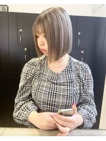 リタブランシェ(Lita branche) "切りっぱボブ×グレージュ"