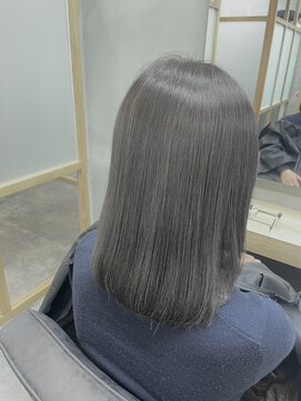 フレーム なんば店(FRAME) ■髪質改善トリートメント×グレージュ