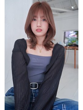 アンジェリカ 尼崎店(ANGELICA) ヘーゼルベージュ くびれレイヤー