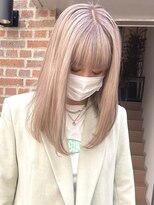 サンクプロジェクト(cinq PROJECT)&nbsp;ダブルカラーピンクベージュベージュカラーケアブリーチレイヤー