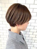 ミーナ バイ アーバン(Meena by urban.)&nbsp;【ANNEXハザマ】やわらかショートマッシュ×透明感ベージュ