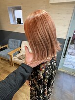 スカイ(SKY)&nbsp;透明感オレンジピンク　ダブルカラー