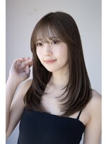 エインアンリー 明治神宮前(AIN.ANLY.)&nbsp;レイヤーカット/顔まわりレイヤー/顔まわりカット/前髪カット