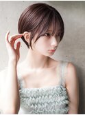 大人可愛いマッシュショートボブウルフカット◎30代40代50代60代