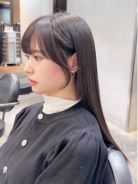 アイティー バイ アルバム 中野店(IT by ALBUM) 美髪グレージュカラーグレーベージュくびレイヤー_ba499671