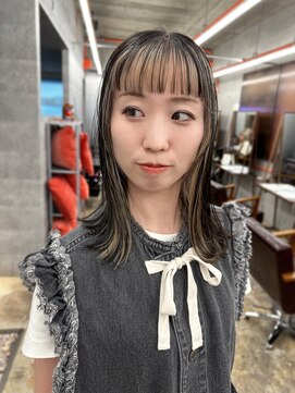 クリーム(CREAM) インナーカラー☆