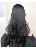韓国ヘアーハッシュカットレイヤーカットグレージュブリーチ無し
