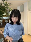 ボブウルフフェイスレイヤーレイヤーカットロブレイヤー