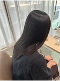 ツヤ髪ブラウン