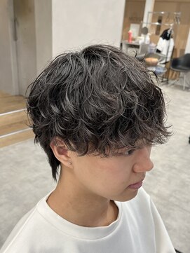 ラヴィズムバイフィフス(LUVISM by fifth) シャドウパーマ無造作パーママッシュ新潟メンズパーマ