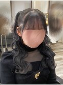 シンプルハーフツイン