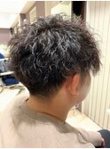メンズヘア/スパイラルパーマ/ツイストスパイラルパーマ/豊田市