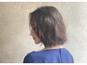 【再来限定】カット+根元リタッチ（エイジングケアカラー)￥15400