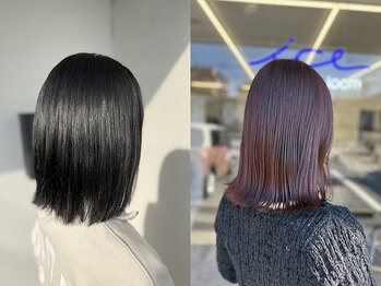 アイスプロドバイブルーム 木更津店(ice prod by bloom)の写真/<カット+カラー+トリートメント¥7980>低価格×高技術で気軽に通える*[木更津/ブリーチ/ハイライト/学割U24]