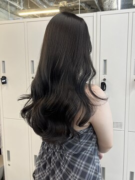 アリュウル 表参道(ALLURE) 柔らかグレージュ＊ブリーチなしダブルカラー