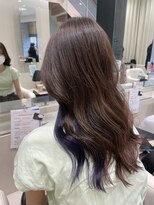 アヴァンス 深井店(AVANCE.) アッシュベージュ×ラベンダーカラー