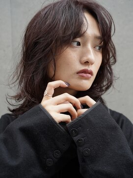 ソレイユバイエルズ(soleil by ailes) パーマ/レッドブラウン/ハイライトカラー/さいたま新都心