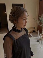 メイン(『　　』main)&nbsp;結婚式お呼ばれヘア