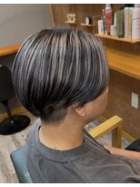 ヘアーサロン アトリエ(Hair salon ATORIE)&nbsp;ブリーチカラーメンズバレイヤージュカラー