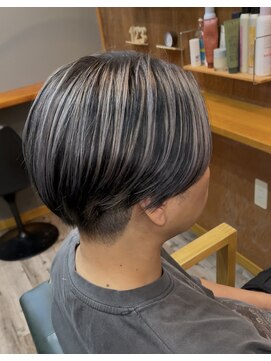 ヘアーサロン アトリエ(Hair salon ATORIE) ブリーチカラーメンズバレイヤージュカラー