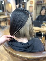 ワン エイティー ディグリース 恵比寿(180°One Eighty Degrees.)&nbsp;インナーカラー/アンブレラカラー/ボブ