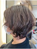 富士見ヶ丘ショートくびれショートイルミナカラー顔周りレイヤー