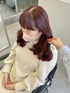 ゴウトゥデイシェアサロン 町田店(GO TODAY SHAiRE SALON) ブリーチ無し暖色カラー♪