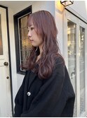 ピンクブラウン/こっくりカラー/ピンクベージュ/イルミナカラー
