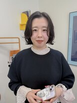 髪と自然&nbsp;大人ナチュラルボブパーマ☆