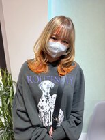 ノイ 水戸店(NEU)&nbsp;ミルクティー×オレンジ