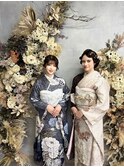 成人式　袴　振袖　レンタル　人気　大人かわいい　トレンド