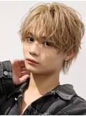 ブロンドマッシュウルフ