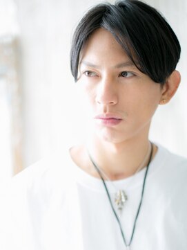 モッズヘアメン 札幌月寒店(mod's hair men) 20代30代社会人重めダークアッシュ伸ばしかけ韓国ヘアr札幌月寒