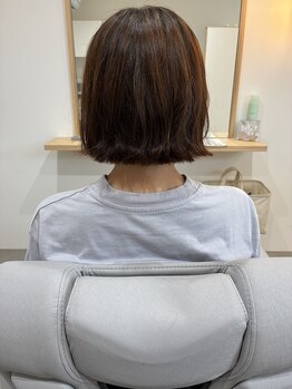 クルネ(kurune)の写真/【女性マンツーマンsalon】ジアミンアレルギーにも対応。頭皮にやさしいノンジアミンカラー取り扱いあり－