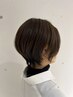 【メンテナンス白髪染め】前髪カット+根本のみリタッチカラー+トリートメント