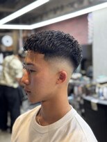 イーストサイドバーバーショップ(EAST SIDE BARBER SHOP)&nbsp;フェード×アイロンパーマ