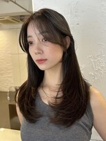 アビー 福岡天神(ABBEY)&nbsp;ロングヘアレイヤーカット前髪カット髪質改善トリートメント