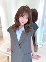 パーヴミックスネム(ParveMix NEMU)&nbsp;岡山/岡山レイヤーカット/顔まわりカット/ダブルカラー/ブリーチ
