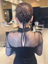 ソラス 緑地公園店(SOLAS) カチモリヘア/ヘアアレンジ/ヘアセット/お呼ばれヘア