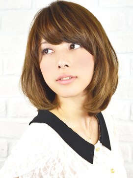 パティオン(PATIONN) 手グシでキマる内巻きミルフィーユグラデーションミディアム