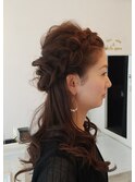 編み編みハーフ