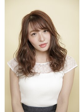 ルルディ バイ アフロディーテ銀座(luludi by APHRODITE) 切りっぱなしボブ/エアリーロング/美髪/ピンクブラウン/銀座