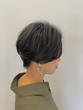 ネオヘアー 曳舟店(NEO Hair) センター分けウェイビーショート（曳舟）
