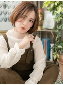うざバング小顔ナチュラルマッシュショートb川口20代30代40代