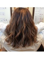 ヘアリゾートハピネス オレンジ系カラー