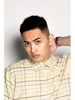 レンゲン(LENGEN)&nbsp;七三オールバックかき上げヘアコンマヘア１６３