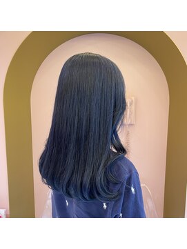 フィッシュ(fish) 韓国ヘア艶ネイビー〈ブルーブラック〉