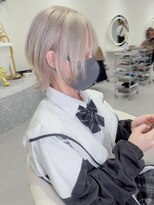 アマンドール(Aman D'or)&nbsp;自分受け120%ホワイトショートウルフ