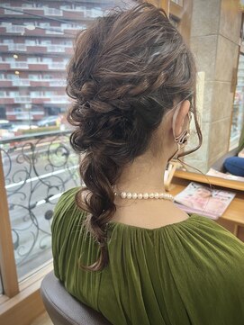 シャンティ 琴似店(Shanti) 編みおろしスタイル