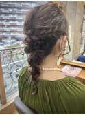 編みおろしスタイル